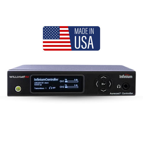 Williams AV BA C1-00 – Infinium Auracast Controller Infinium Auracast Williams AV