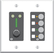 Symetrix 80-0138 ARC-SW4e Black control Symetrix