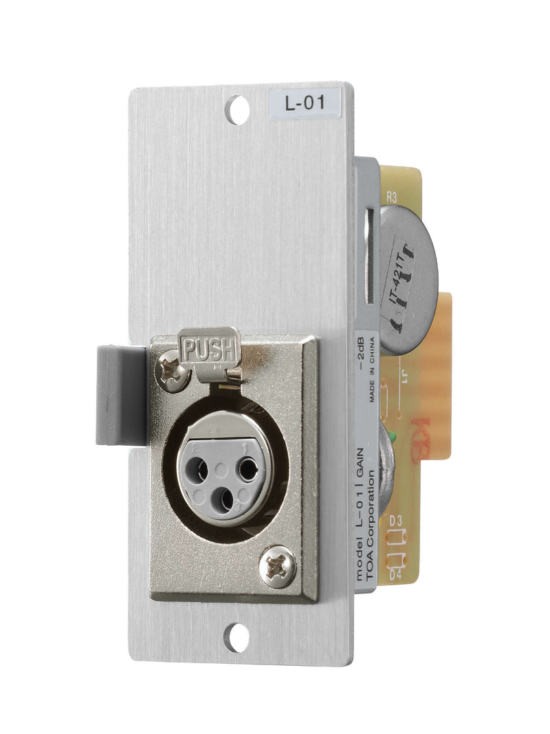 TOA Electronics Balanced Line Matching Input - L-01F