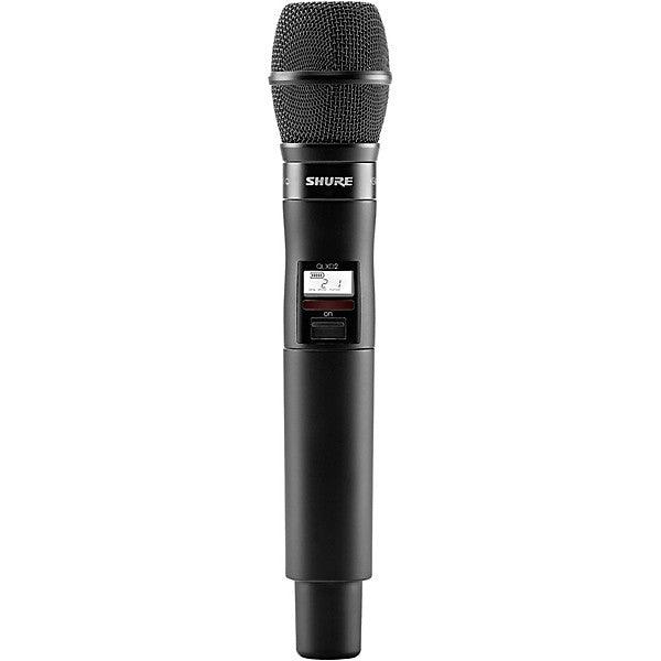 Shure QLXD2TA/K9HS=-J50A Digital Handheld Wireless Microphone Transmitter with KSM9HS Capsule (J50A: 572 to 608 + 614 to 616 MHz) (TAA-Compliant)