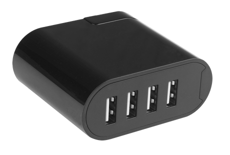Listen Technologies LA-423-01 – 4-Port USB Charger Accessories Listen Technologies