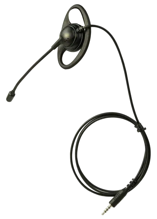 Listen Tech LA-451 Headset 1 - earspeaker with Boom Mic