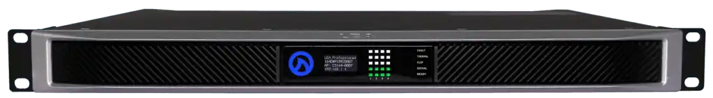LEA Professional CS164D 4-Channel 160W Dante Power Amp w/DSP, Ethernet, IoT-Enabled - Creation Networks