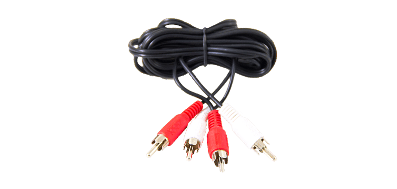 Listen Technologies LPT-A107-B Dual RCA to Dual RCA Cable