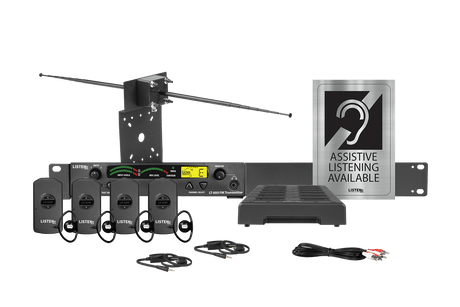Listen Technologies LS-55-072 – iDSP Prime Level III Stationary RF System RF Listen Technologies