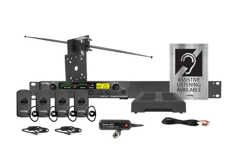 Listen Technologies LS-58-216-D – iDSP Advanced Level III Stationary RF System RF Listen Technologies
