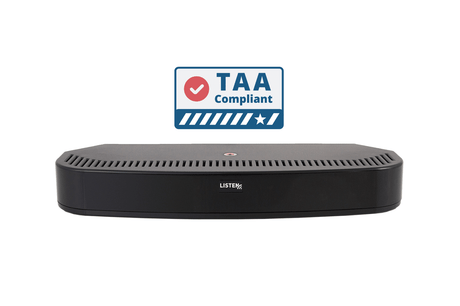 Listen Technologies LT-84T-01 – ListenIR TAA 2-Channel Transmitter/Radiator Combo Infrared Listen Technologies