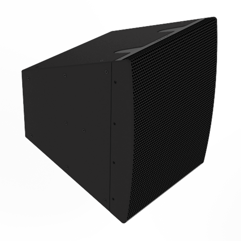 Biamp Community LVH-906WR/AP Large Format, High Output, Horn Loaded 4 x 12-inch 3-Way, Variable Vertical Dispersion x 60 Horizontal, Active Plus, Weather-Resistant (Priced Individually, Sold in Pairs) Grey - 911.1780.900
