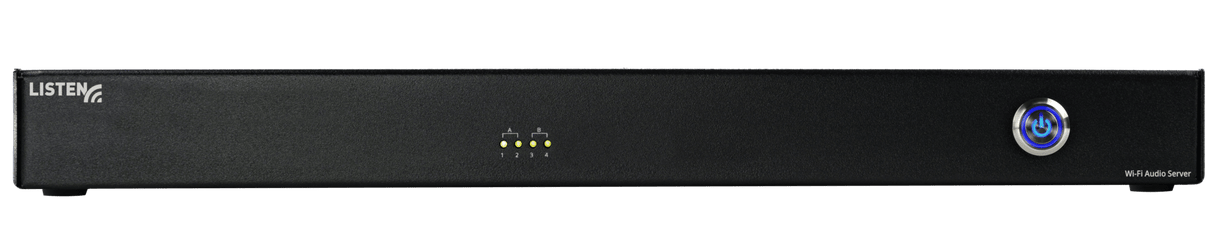 Listen Technologies LW-215-04-09 ListenWIFI 4-Channel Audio Server
