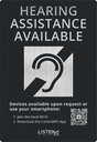 Listen Technologies LW-307 ListenWIFI Hearing Assistance Signage