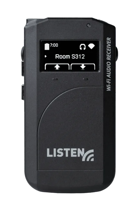 Listen Tech LWS-02B-W1 2 Channel Wi-Fi System with 2 receivers Assistive Listening Listen Technologies