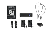 Listen Tech LWS-02B-W1 2 Channel Wi-Fi System with 2 receivers Assistive Listening Listen Technologies