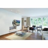 Peerless-AV PA740 Paramount articulating wall mount installed with commercial display
