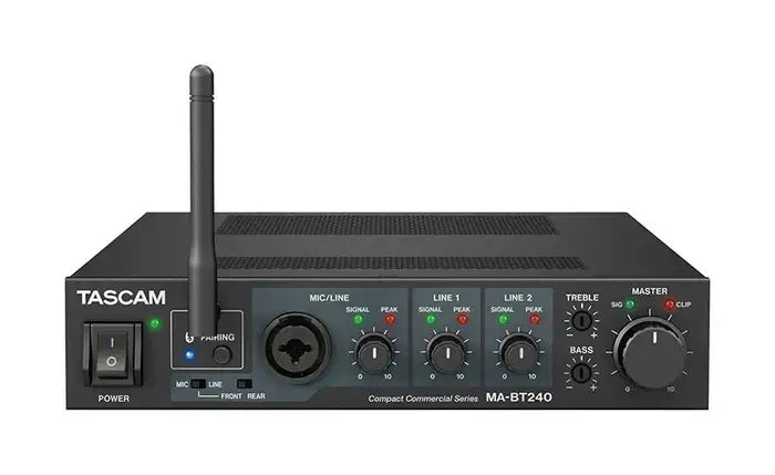 Tascam Ma-BT240 Mixing Amplifier with Bluetooth Receiver