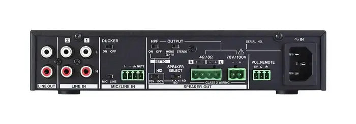 Tascam Ma-BT240 Mixing Amplifier with Bluetooth Receiver
