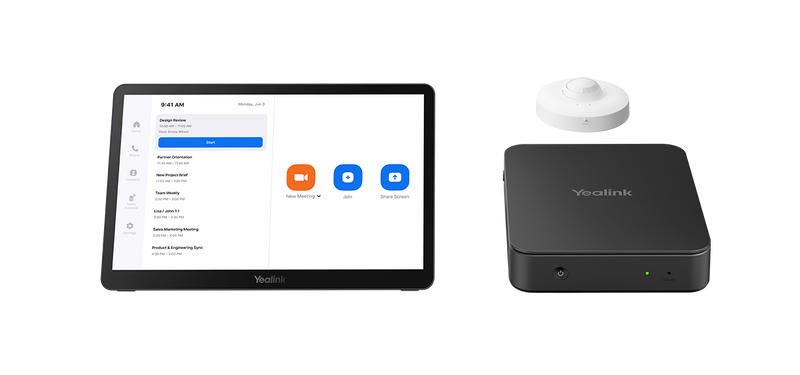 Yealink Native Zoom Rooms System BaseKit - MCOREKITC5ZR