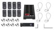 Listen Tech Meetinghouse Wi-Fi Audio System (2 Channel) Assistive Listening Listen Technologies