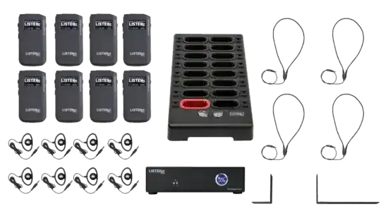 Listen Tech Meetinghouse Wi-Fi Audio System (2 Channel) Assistive Listening Listen Technologies