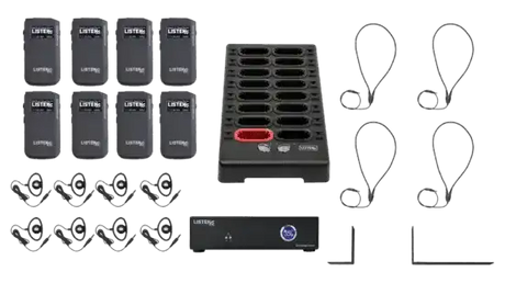 Listen Tech Meetinghouse Wi-Fi Audio System (2 Channel) Assistive Listening Listen Technologies