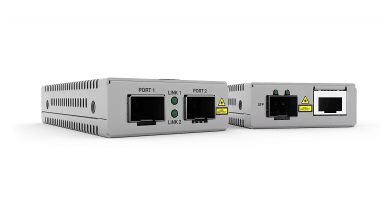 Allied Telesis AT-MMC10GSP/SP-960 MINI MEDIA CONVERTER SFP+ TO SFP+ UNIV PSU TAA