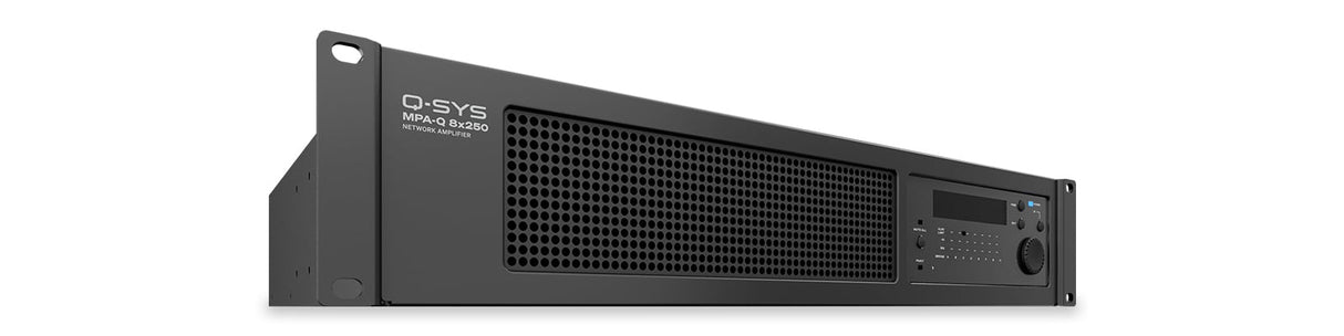 QSC MPA-Q 8x250 – 8-Channel 250W Q-SYS Network Amplifier Network Amplifier QSC