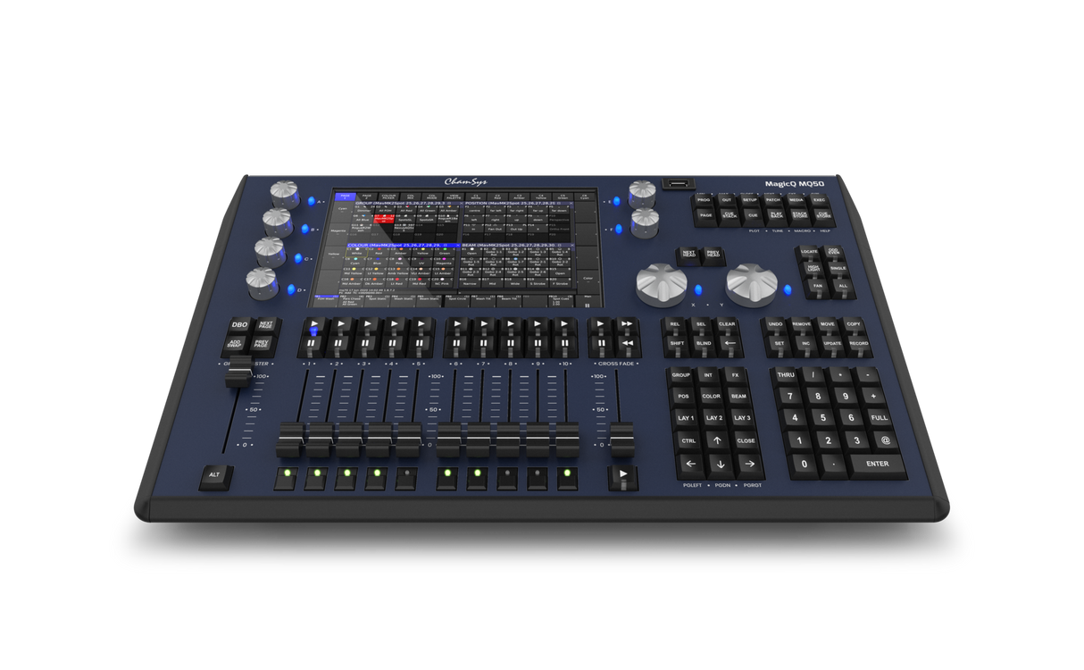 ChamSys MagicQ MQ50 Compact Console Lighting Control Console ChamSys
