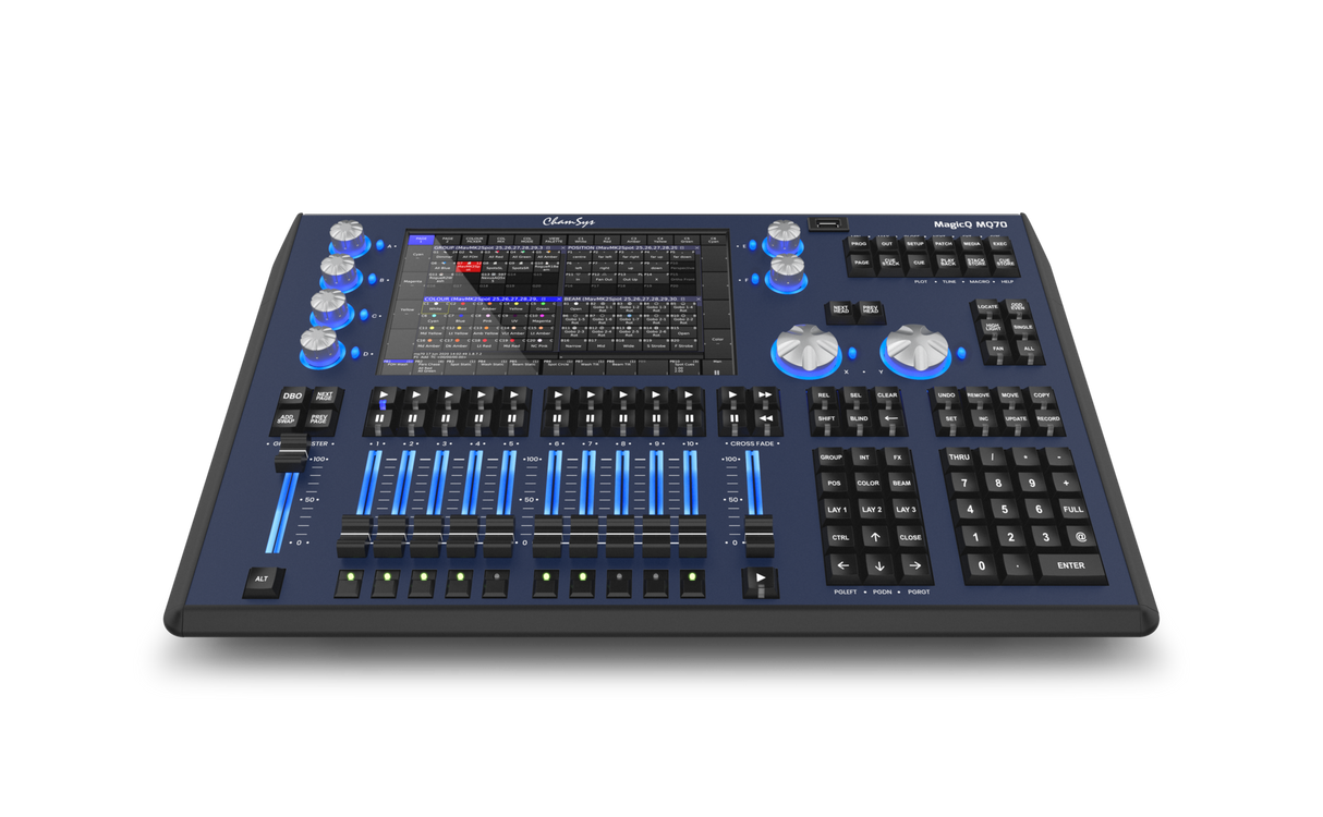 ChamSys MagicQ MQ70 Compact Console Lighting Control Console ChamSys