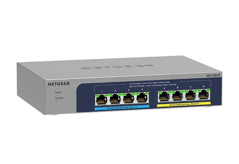 NETGEAR MS108UP switch