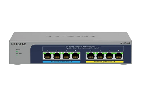 Netgear MS108UP-100NAS Networking Netgear