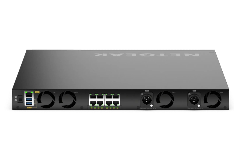 NETGEAR MSM4320 rear ports