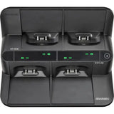Shure MXWNDX4G Networked 4-Bay Charging Station for MXW neXt Boundary & Gooseneck Transmitters