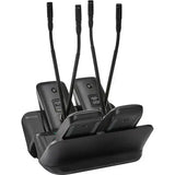 Shure MXWNDX4G Networked 4-Bay Charging Station for MXW neXt Boundary & Gooseneck Transmitters