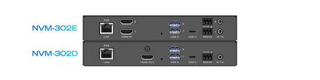 QSC NVM-302D – Q-SYS 4K60 Network Video Decoder Room Control QSC