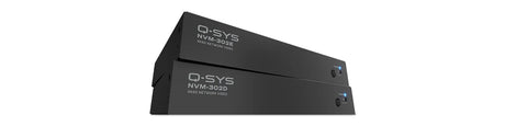 QSC NVM-302D – Q-SYS 4K60 Network Video Decoder Room Control QSC