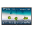 Peerless-AV WPTV653 Neptune 65 inch Partial Sun outdoor 4K HDR smart TV front view