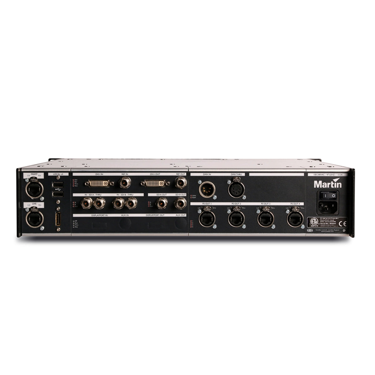Martin P3-300 – LED Video System Controller Lighting Control Systems Martin Lighting