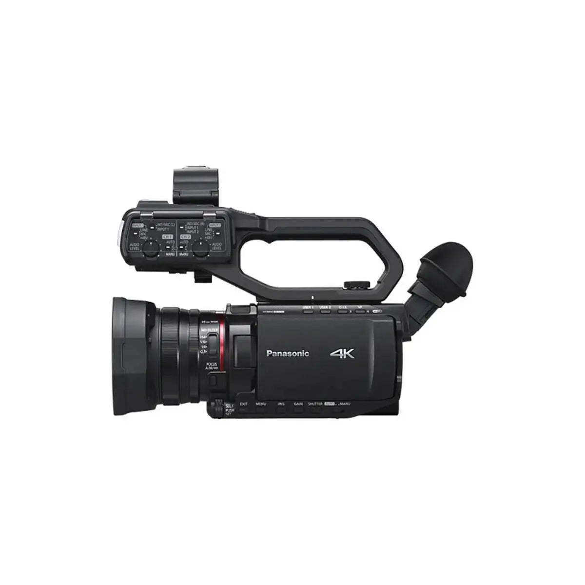 Panasonic AG-CX20 4K Ultra HD Compact Professional Camcorder, Black
