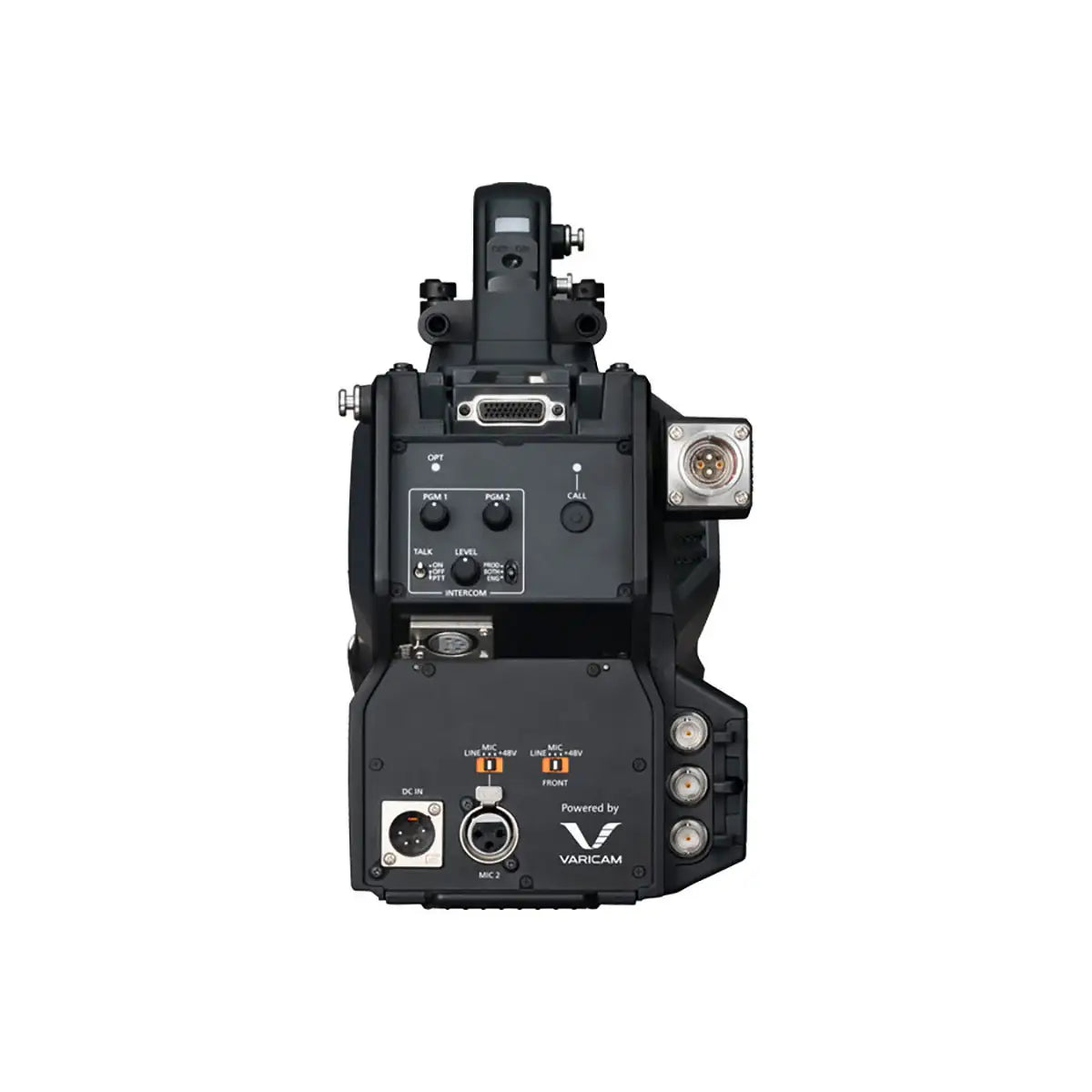 Panasonic AK-PLV100GSJ 4K CINELIVE Studio Camera with PL Mount, Black