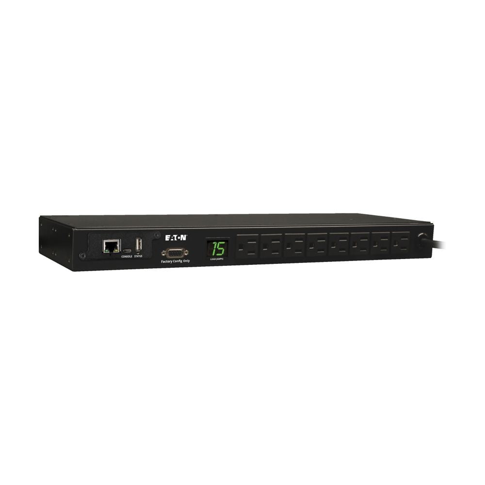 Eaton PDUMNH15 – 1U Single-Phase Monitored PDU Rack PDUs Eaton