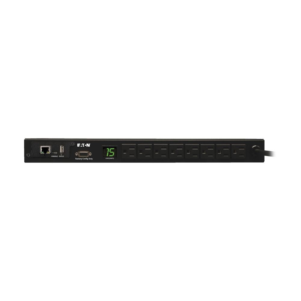 Eaton PDUMNH15 – 1U Single-Phase Monitored PDU Rack PDUs Eaton