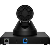 HP Poly Studio E60 PTZ camera rear ports Ethernet and USB-B