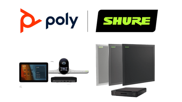 Poly Studio + Shure Large Room Microsoft Teams Bundle