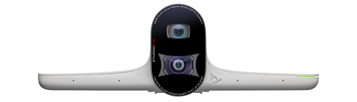 Poly Studio E70 – Dual-Lens 4K Smart Camera White Video Conferencing Poly