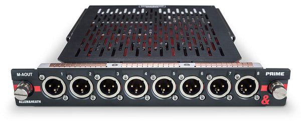 Allen & Heath AH-M-DX32-PRIME-OUT-A PRIME Mic/Line Output Module - 8 XLR Inputs