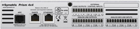 Symetrix 80-0200 Prism 4x4 (non-Dante) control Symetrix