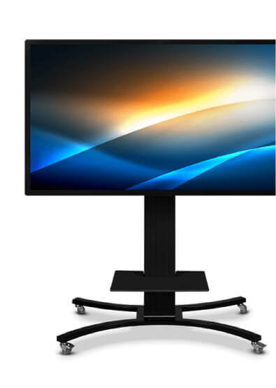 ClearTouch CTI-STAND-FIXM-V3 Fixed Mobile Stand (Curve Base) AV Carts ClearTouch