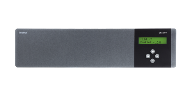 Cambridge Qt X 300D – 3-Zone Sound Masking Controller (Dante) Sound Masking Controller Cambridge Sound