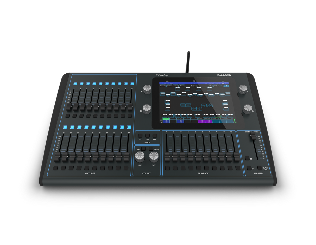 ChamSys QuickQ 20 Lighting Control Console ChamSys