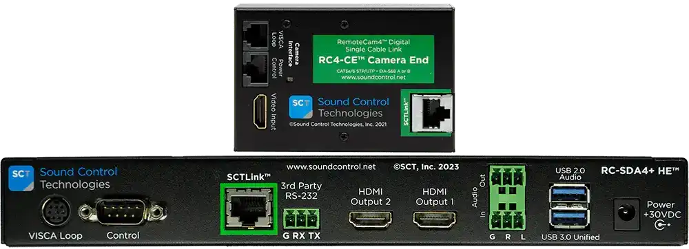 Sound Control Technologies RC-SDA4+ Camera Bridge Video Conferencing Sound Control Technologies