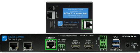 Sound Control Technologies RC-SDA5+URM – RemoteCam5 Kit for Rectangular Base PTZ Cameras Camera Extension Kits Sound Control Technologies